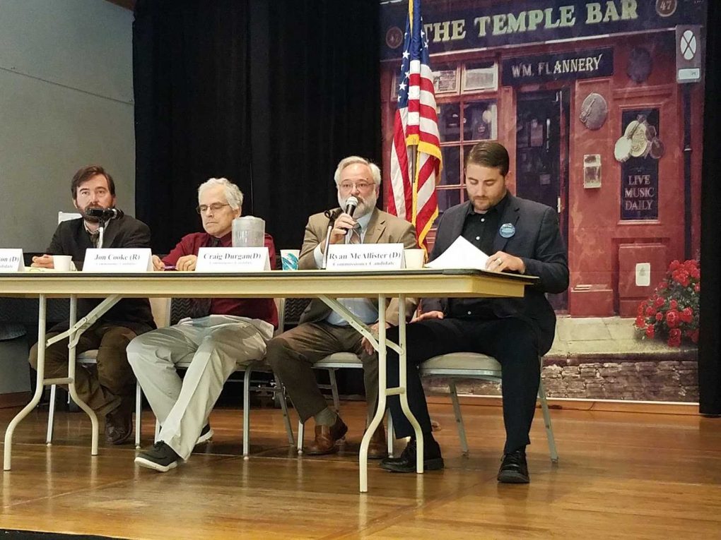 CANDIDATE FORUM LONG ON GRIPES, SHORT ON ANSWERS
