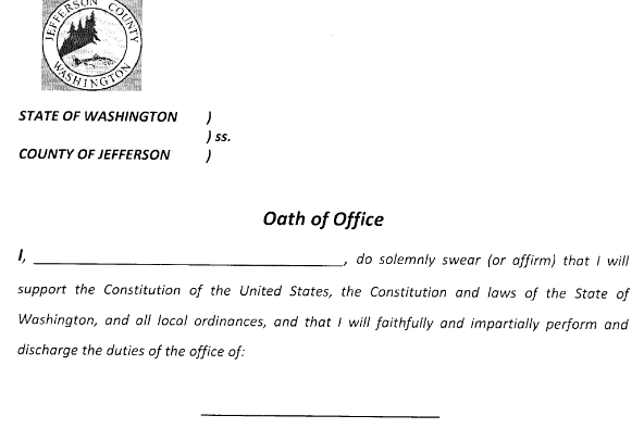Questions Remain Unanswered About Jefferson County’s Changed Oath of Office