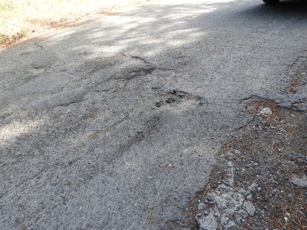 Bumping Along Port Townsend’s Busted Up Streets