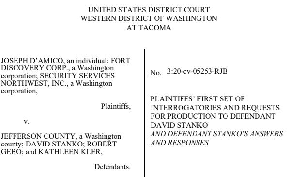 Joe D’Amico’s $100 Million Lawsuit Against Jefferson County and David Stanko