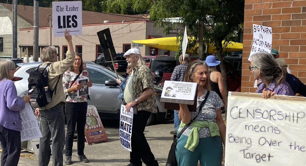 The Leader Promotes Hate Speech,  Censors Thoughtful Community Voices