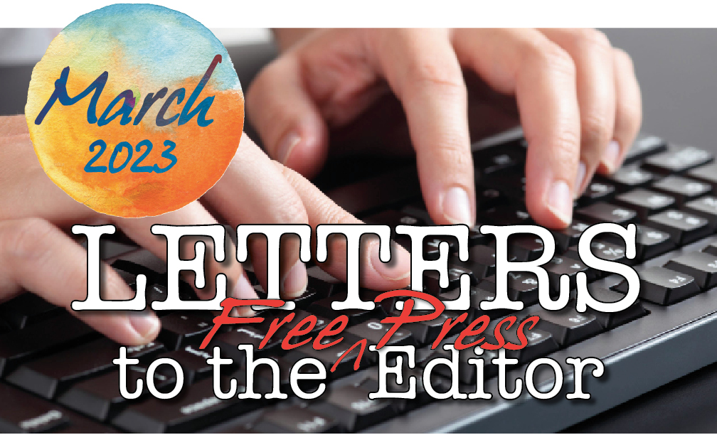 Letters Forum: Off Topic!    – MARCH 2023 –