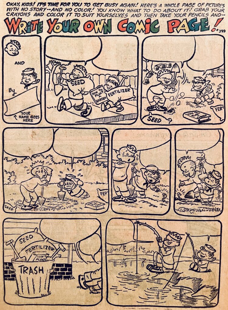 More welcome worm incursions (from Sugar & Spike #58, May 1965)