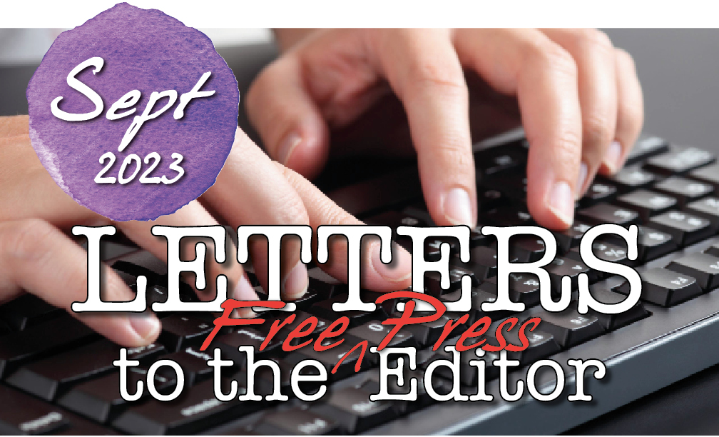Letters Forum: Off Topic!    – SEPTEMBER 2023 –
